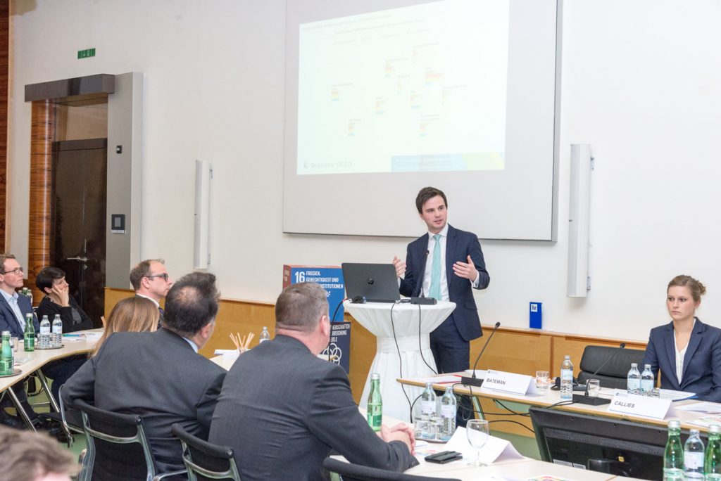 Veranstaltung Global Goals for Business in der Industriellenvereinung am 24. Jänner 2018.