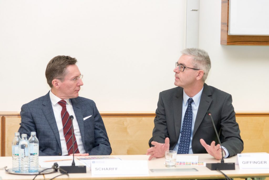 Veranstaltung Global Goals for Business in der Industriellenvereinung am 24. Jänner 2018.