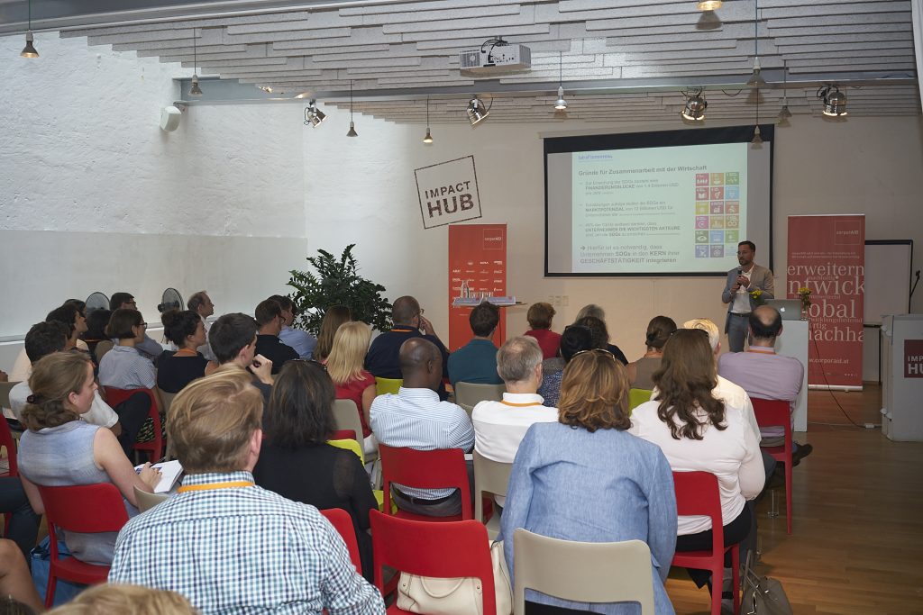 corporAID Multilogue: Challenging Development (24. Juli 2018)