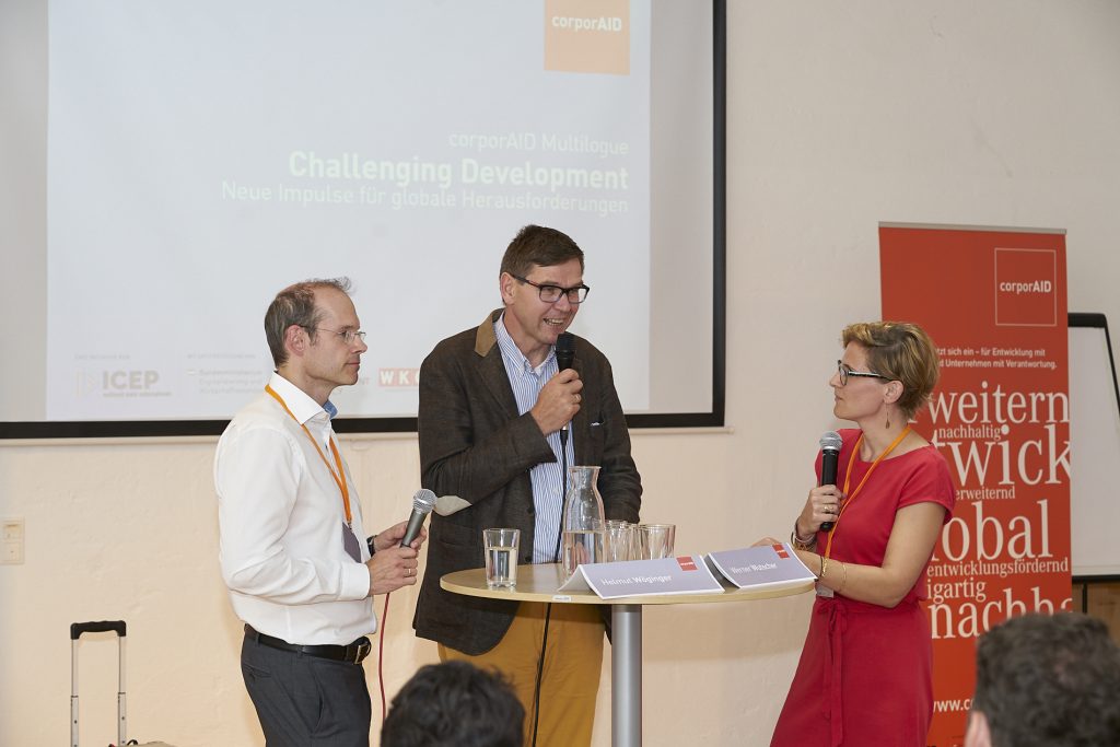 corporAID Multilogue: Challenging Development (24. Juli 2018)