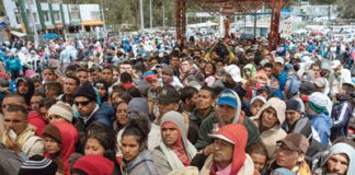 Die Revolution frisst ihre Kinder Auf der Flucht vor dem Hunger: Am Grenzübergang zwischen Kolumbien und Ecuador