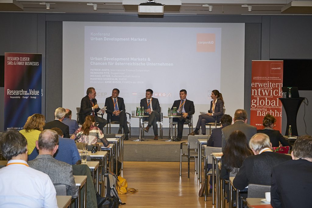 corporAID Konferenz 2018: Urban Development Markets (6. November 2018)