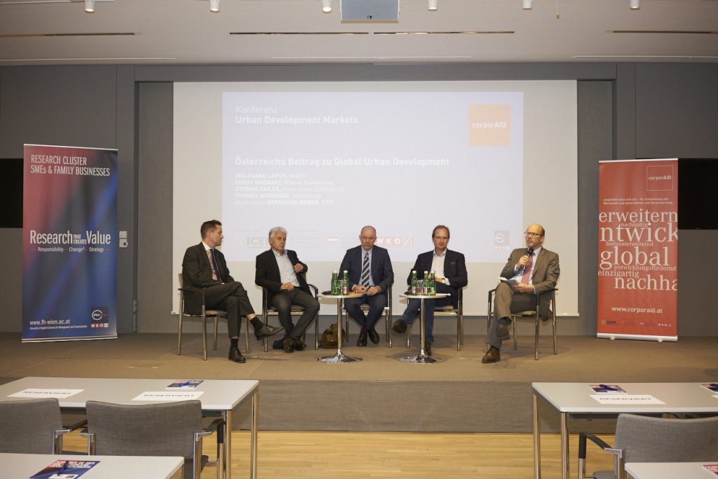 corporAID Konferenz 2018: Urban Development Markets (6. November 2018)