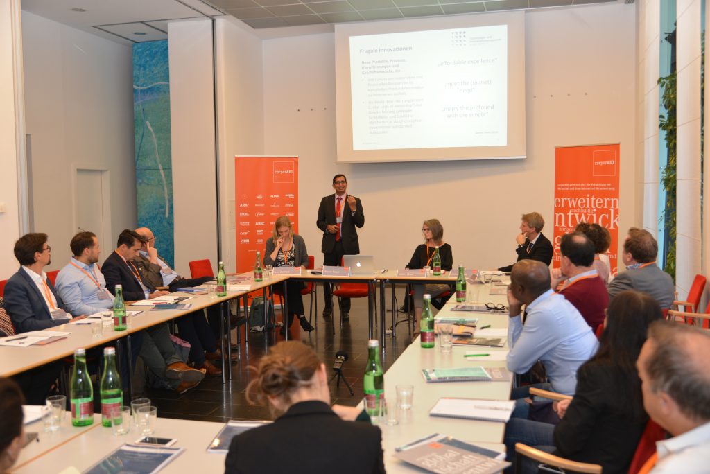 corporAID Multilogue: Affordable Excellence (4. Oktober 2018)