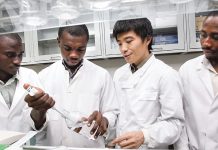 Wie Japan entwickelt Hilfe aus Japan: Die Anwender japanischer Technologie in den Empfängerländern werden gründlich ausgebildet.