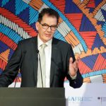 Neuer Entwicklungsinvestitionsfonds für Afrika Bundesentwicklungsminister Gerd Mueller, CSU, spricht bei Africaconnect.