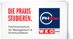 Neuer Lehrgang: Internationale Projektentwicklung Logo der FHWien der WKW