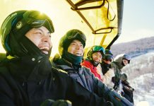 Novizen auf der Piste