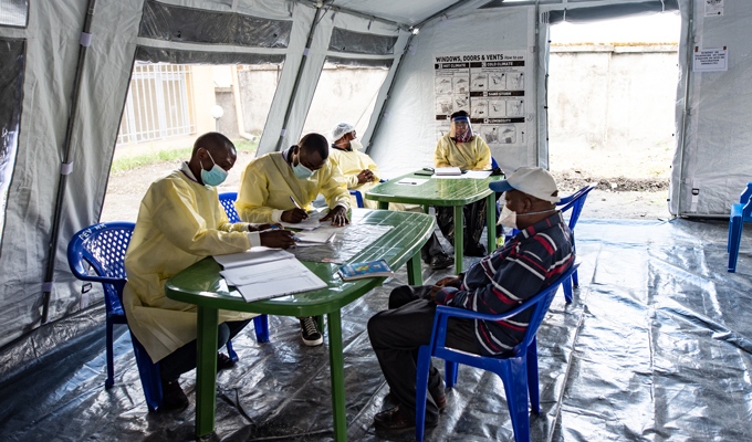 Covax-Impfung im Kongo