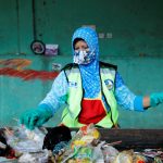 Raus aus der Umwelt Umweltverschmutzung in Indonesien