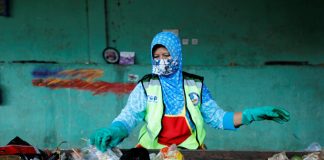 Raus aus der Umwelt Umweltverschmutzung in Indonesien