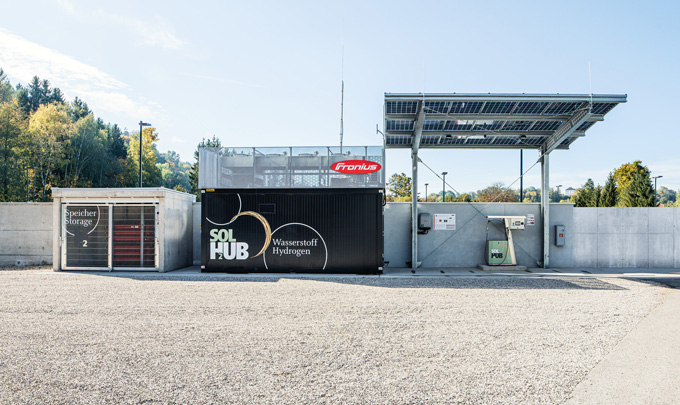 Grüner Wasserstoff Fronius Komplettlösung